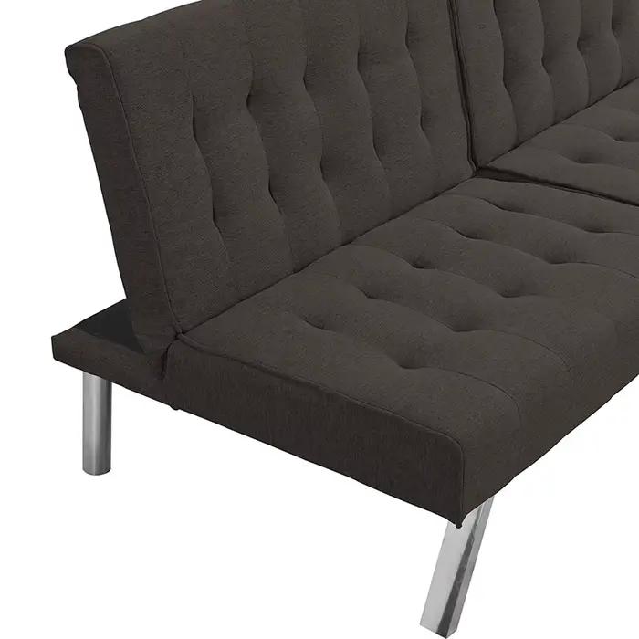 LIT EN BOIS FRAcloser, Louisiane, Jambes INLESS, FUBOU, SOFA, Expresso