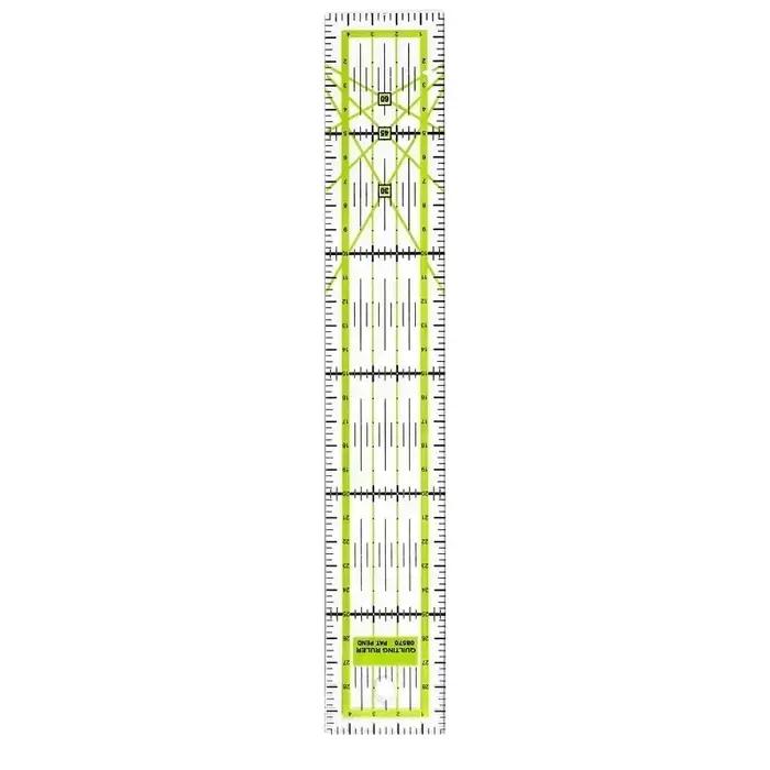 Règle de Patchwork de Quilting de 15cm, 1/2 pièces, règle de coupe de tissu, règles de couture en ac