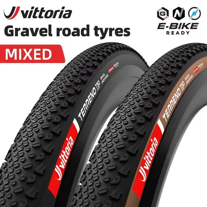 Pneu Vittoria Terreno pour endurance et gravier mixte 700x40C tubeless vitesse performance terrain dur et mixte occasions cyclistes