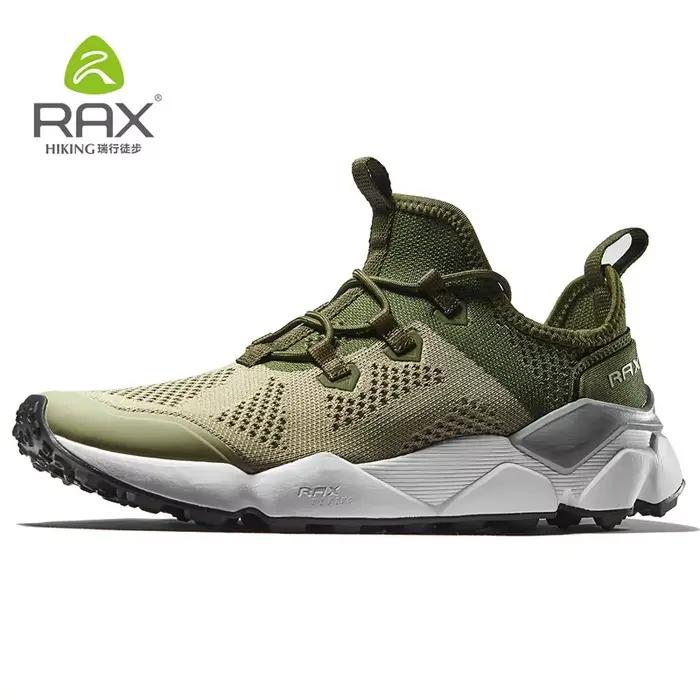 Rax-Chaussures de course respirantes pour hommes et femmes, baskets de jogging légères, de sport en