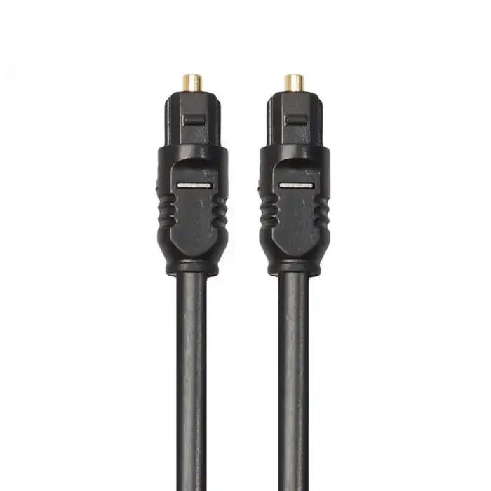 Câble Audio optique numérique plaqué or pour Toslink, 1m 1.5m 2m 3/5m 10m 15m 20m SPDIF MD DVD, câbl