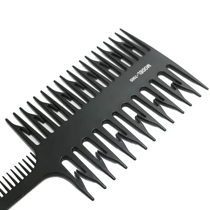 Peigne à cheveux teinture des cheveux mettre en évidence brosse à cheveux os de poisson queue de Rat