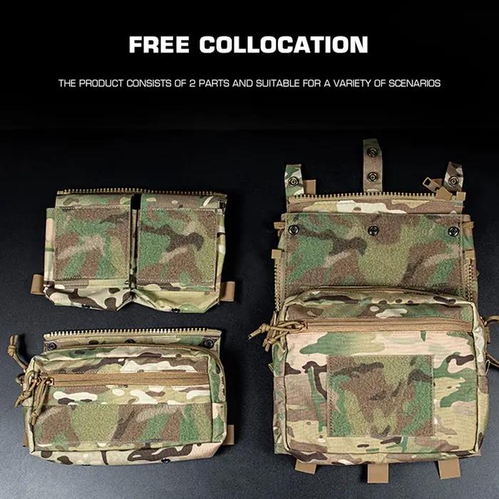 Plaque de sac à dos DulPanel avancée, poudres Electrolux, sac de chasse, glaçure Airsoft, accessoire