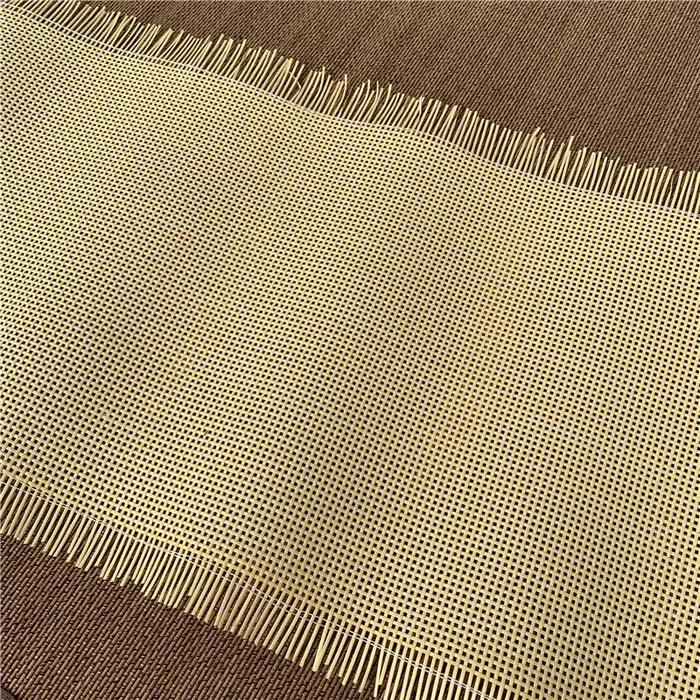 Rouleau de sangle de canne en plastique indonésien, damier, rotin, WUNICEF, matériel de réparation d