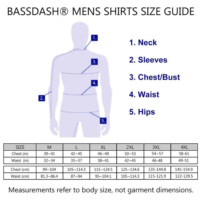 Bassdash UPF 50+ Chemise de pêche à manches longues pour homme avec masque, guêtre de cou UV, sweat
