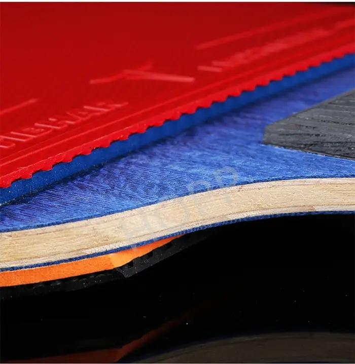 TIBHAR raquette de Tennis de Table 6/7/8/9 étoiles boutons en caoutchouc collants professionnel de h