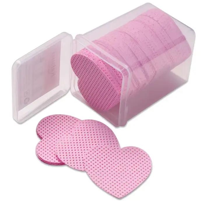 Lingettes en papier coton pour enlever la colle des cils, 200 pièces, lingette buccale de la bouteil