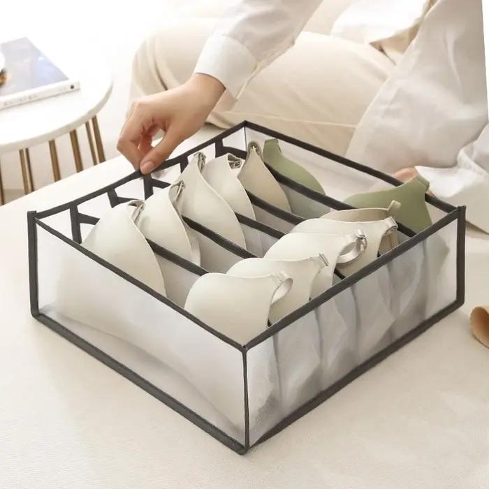 Organisateur culottes chaussettes boîtes de rangement garde-robe pantalons vêtements sous-vêtements