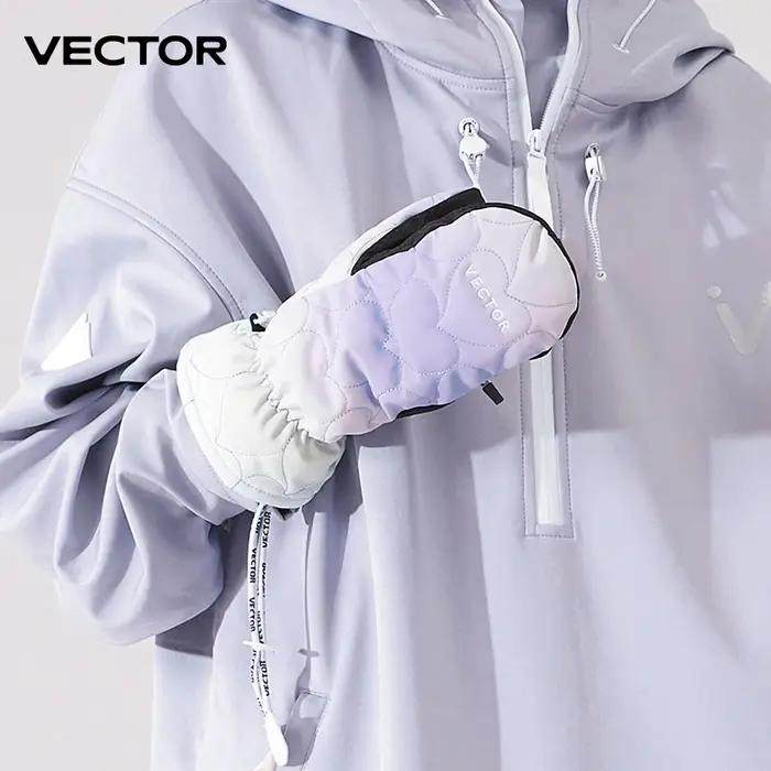 Gants de Ski VECTOR Winter pour hommes et femmes, antidérapants et coupe-vent, pour Snowboard, écran