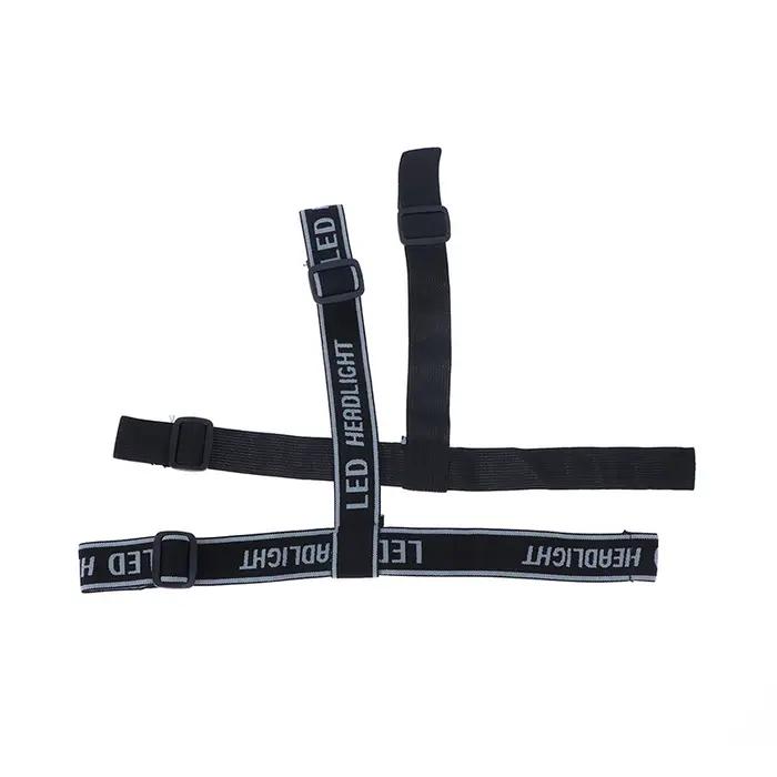 Ceinture élastique pour phare LED feu avant de vélo sangle lampe frontale universelle réglable bandeau frontal haute élasticité usage nocturne sécurité randonnée cycliste course nuit
