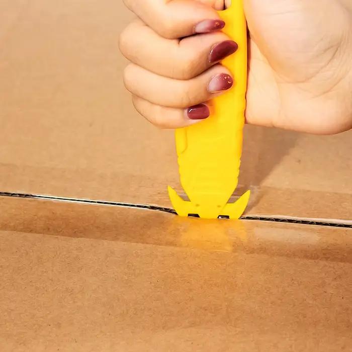 T TOVIA – ouvre-boîte de sécurité, couteau utilitaire de sécurité pour boîte de découpe, paquet de c