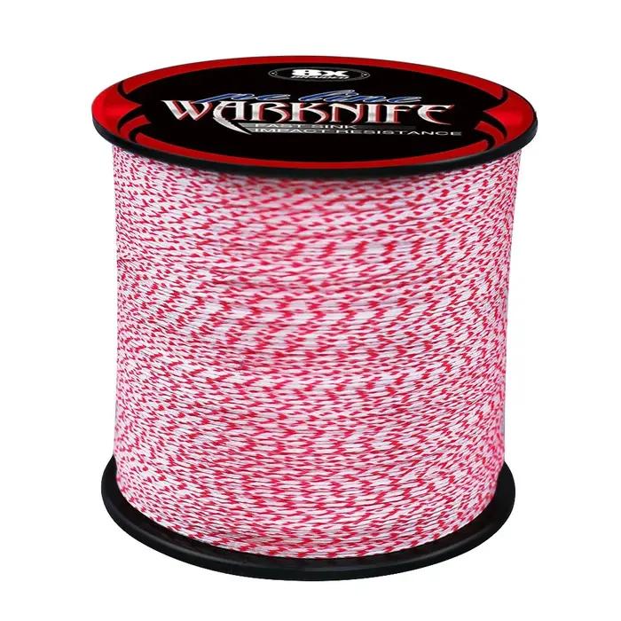 Warknife 8 brins 100M 300M 500M 1000M 1500M 2000M ligne de pêche PE Multifilamet tressé ligne de pêc
