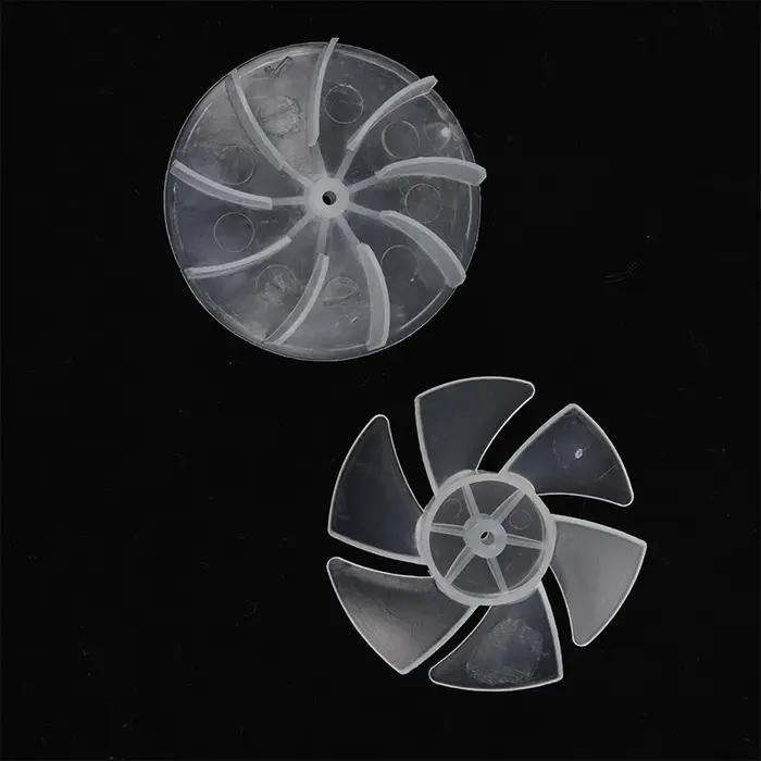 Mini lame de ventilateur en plastique de petite puissance, 4/6 feuilles, moteur de sèche-cheveux, cu