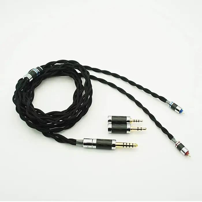Penon Space-Câble de remplacement pour écouteurs, Plaqué argent, ODavid, HiFi, Audiophile, Câble de