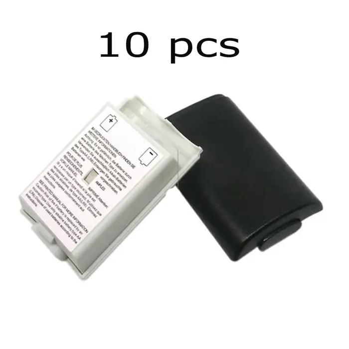 10 pièces boîtier de batterie de jeu pour Xbox 360 boîtier de batterie contrôleur sans fil couvercle