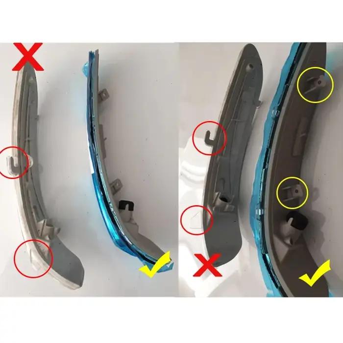 Pour Peugeot 208 2012 2013 2014 2015 2016 2017 rétroviseur latéral clignotant indicateur lampe 98144