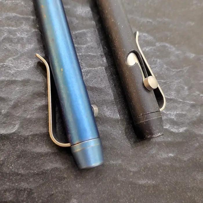 EDC-Stylo en alliage de titane, multifonctionnel, portable, avec écriture professionnelle, outils d'