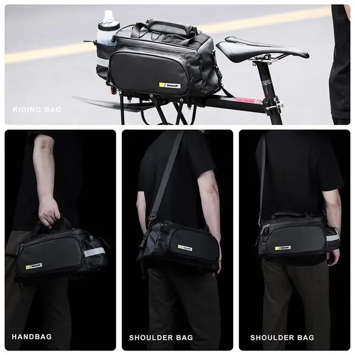 Rhinowalk Vélo Rack Sac Route VTT Vélo Porte Sac Coffre Pannier Vélo Multifonctionnel Grande Capacit