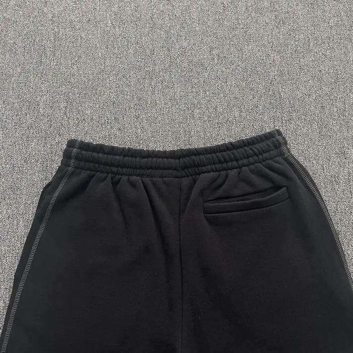 SY-218 Short de jogging unisexe en coton, pantalon de sport, survêtement à capuche, vêtements pour h