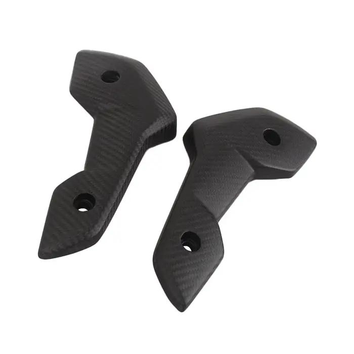 Couvercles de protection latéraux de radiateur en Fiber de carbone, pour Triumph Trident 660 2021 20
