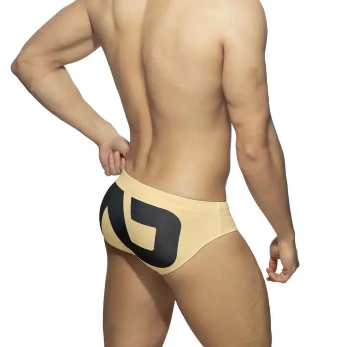 Maillot de bain pour hommes, slip de Bikini, Sexy, lettre imprimée, short de plage, Boxer, maillot d