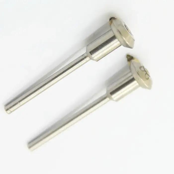 Outils en diamant couteau à tige de volant d'inertie outils de coupe de bijoux or argent cuivre bijo