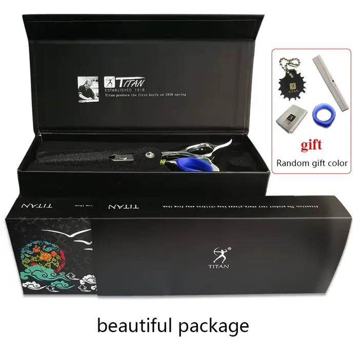 Titan – ciseaux professionnels pour salon de coiffure, 6.0 pouces, en acier inoxydable ATS314