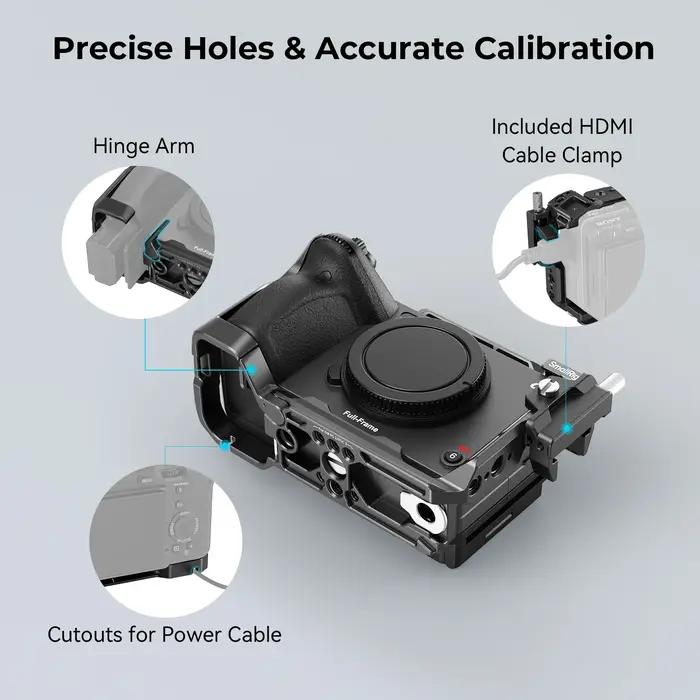Cage SmallRig pour Sony FX30/FX3, Kit de plate-forme de caméra avec serre-câble, chaussure froide, R