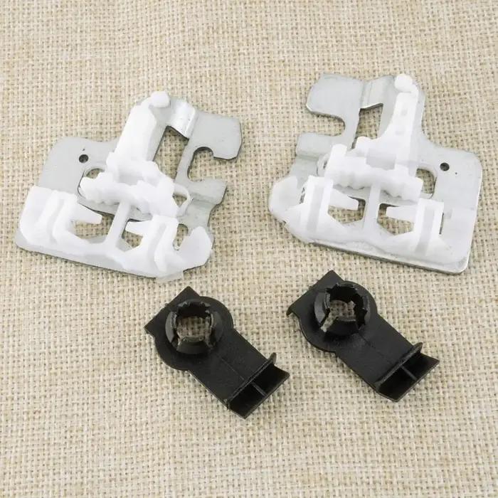 Clips de réparation de régulateurs de vitres avant gauche et droite, 4 pièces, 51357125059 adaptés à