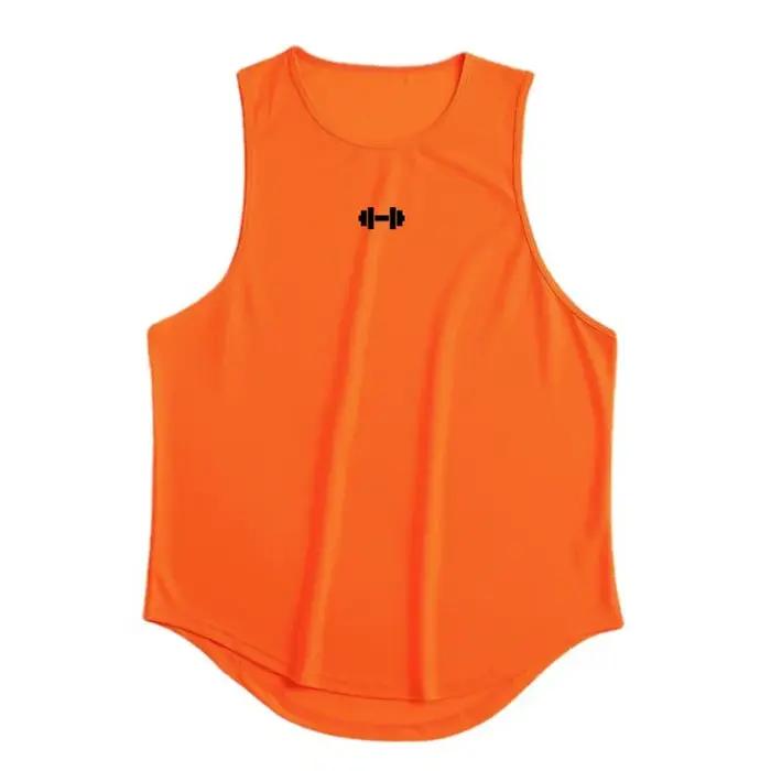 Vêtements de sport à séchage rapide pour hommes, gilet imprimé pour exercices et fitness en salle, 6