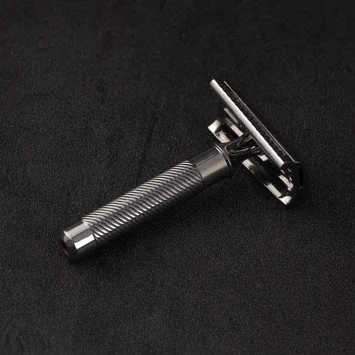 Rasoir de sécurité Yaqi Slant 37 en acier inoxydable