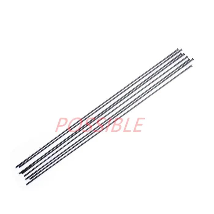 Sapim Race 14G rayons ronds noir 2.0-1.8-2.0mm j-bend droit tirer rayons de vélo