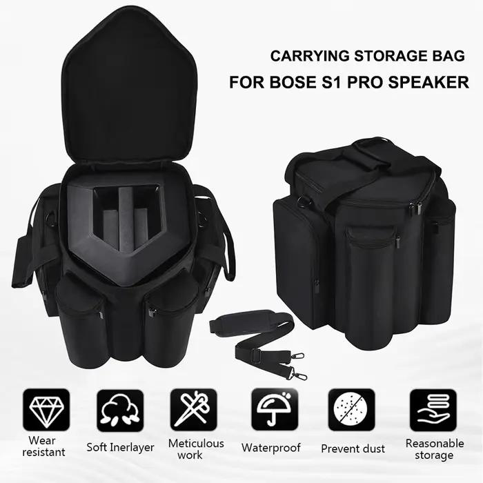 Sac de rangement de grande capacité pour Bose l's PRO, étui de transport, sac à main portable initié