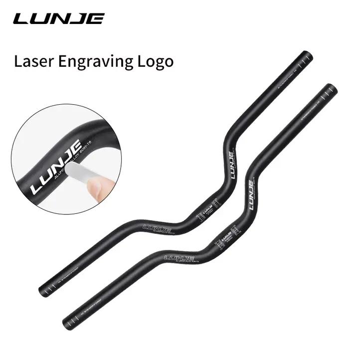 Guidon VTT Hirondelle Alliage Aluminium 25.4mm - Hauteur Réglable 0-190mm - 580/600/620mm