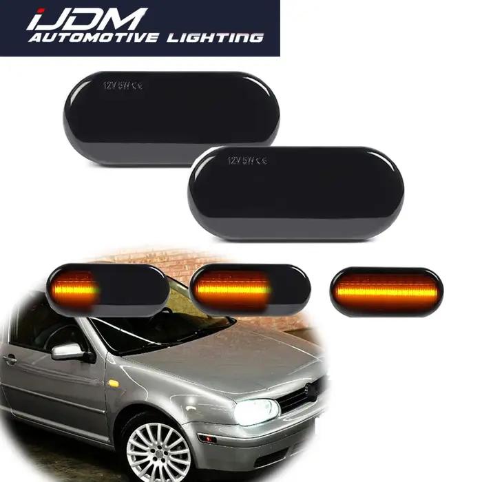 Marqueur latéral LED dynamique et fluide, clignotant, pour VW Transporter T5 Polo Golf 3 4 Passat B5