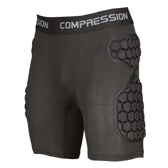 Short de gardien de but football - Protection EVA, rugby, skateboard, sécurité hanches, entraînement