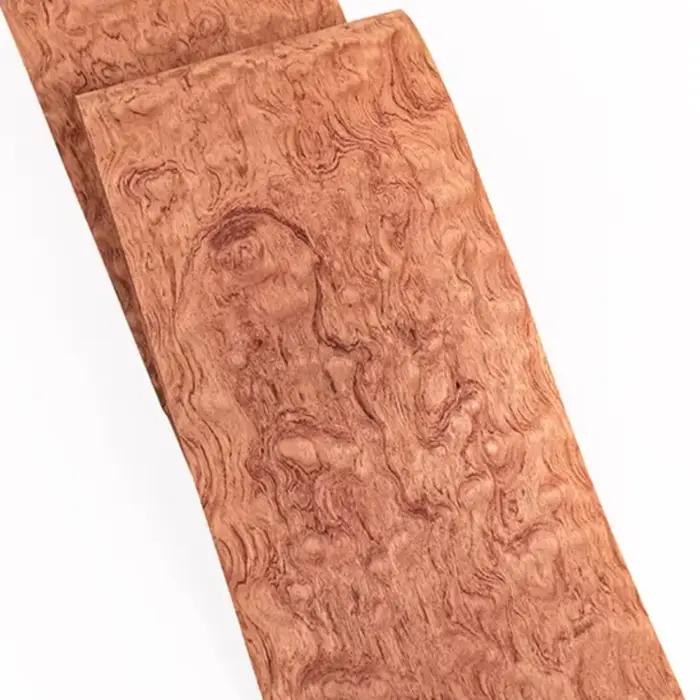 Placage de bois de poirier naturel, largeur: 380mm, longueur: 2.5 mètres, épaisseur: 0.25mm, placage