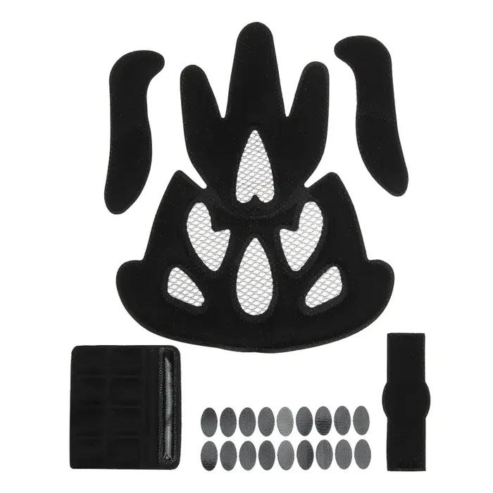 Kit de coussinets en mousse pour casque de vélo, moto, cyclisme, sport, éponge, rembourrage intérieu