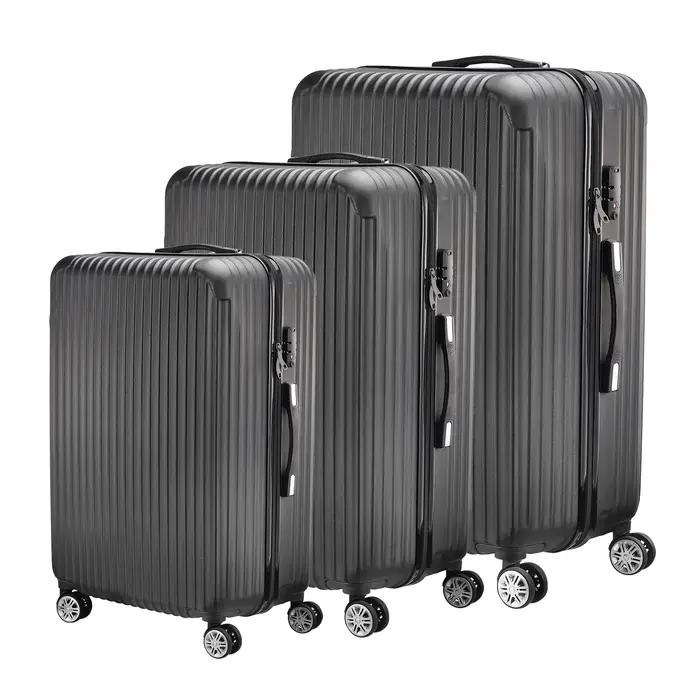 Ensemble de bagages Fangange 3 pièces, roues silencieuses universelles, avec serrure à combinaison,
