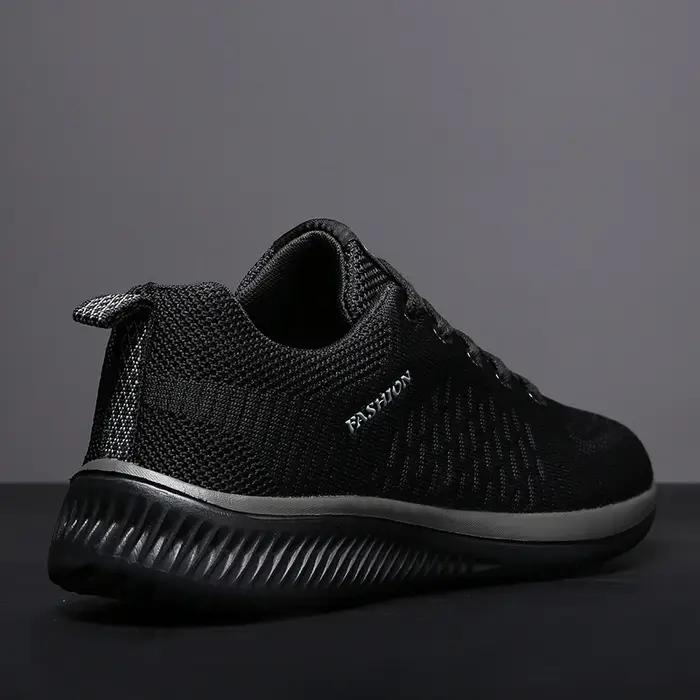 Hommes chaussures de course respirant léger confortable hommes chaussures décontractées Tenis en ple