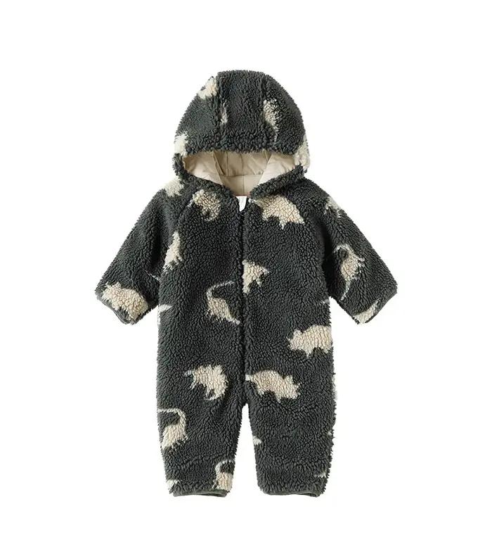 Combinaisons en velours pour bébés filles, motif dessin animé, chaudes et épaisses, pour l'automne e