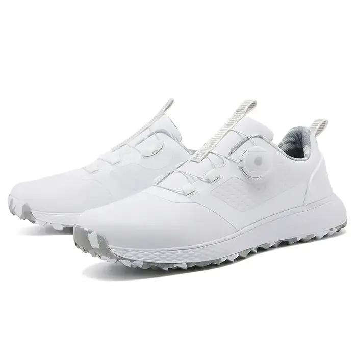 Baskets de golf imperméables pour hommes et femmes, chaussures de golfeurs confortables, mode décont