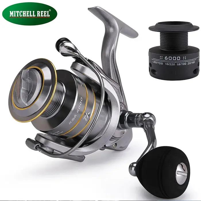 Moulinet pêche MITCHELL 14+1 roulements - Appât carpe accessoires Pesca pour pêche sportive