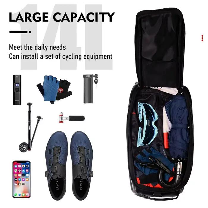 ThinkRider Vélo Dur Shell Tear Punch Sac, 14L grande capacité Punch Sac, Anti-Splash Matériel, avec