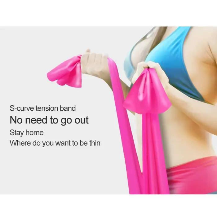 Bandes élastiques de yoga et Pilates latéral tension haute portables pour fitness musculation flexibilité endurance sportifs