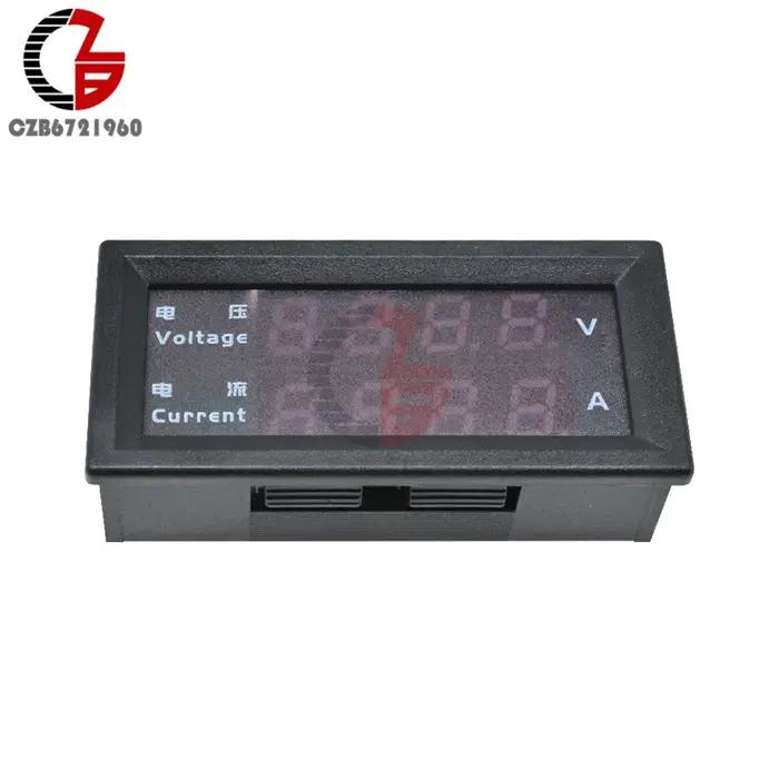 Voktta M4430 DC 100V 200V 10A voltmètre numérique électronique ampèremètre 0.28 ''affichage LED régu