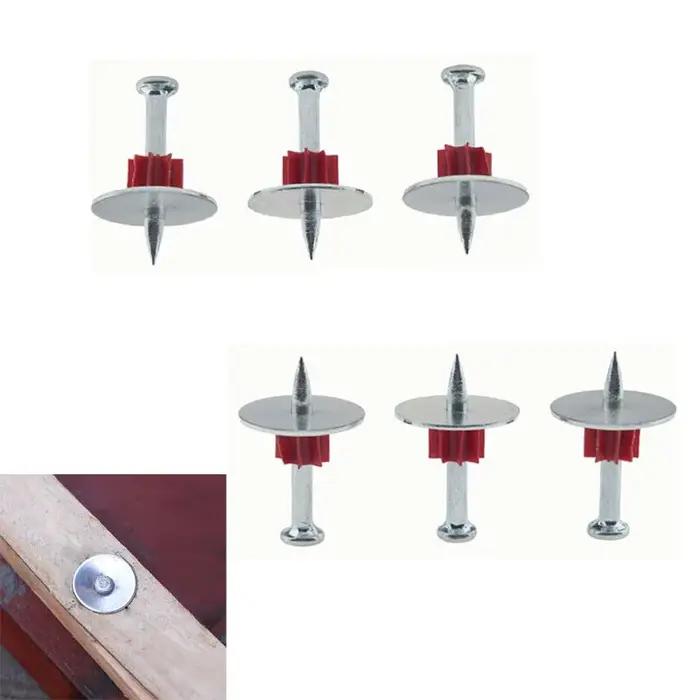 100 pièces clous en ciment clous en acier clous fixes pour pistolet à ongles clous spéciaux avec joi