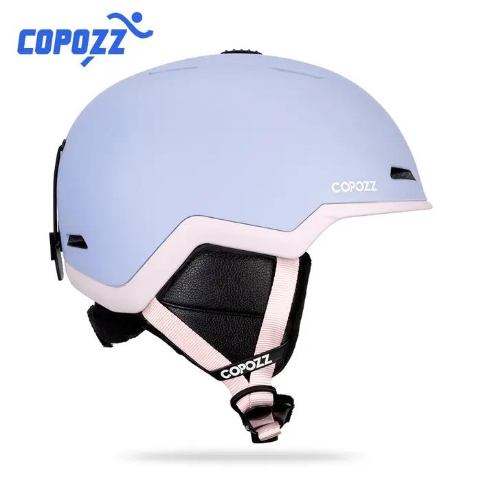 COPOZZ hiver Ski Snowboard casque semi-couvert Anti-impact casque de sécurité cyclisme motoneige Ski