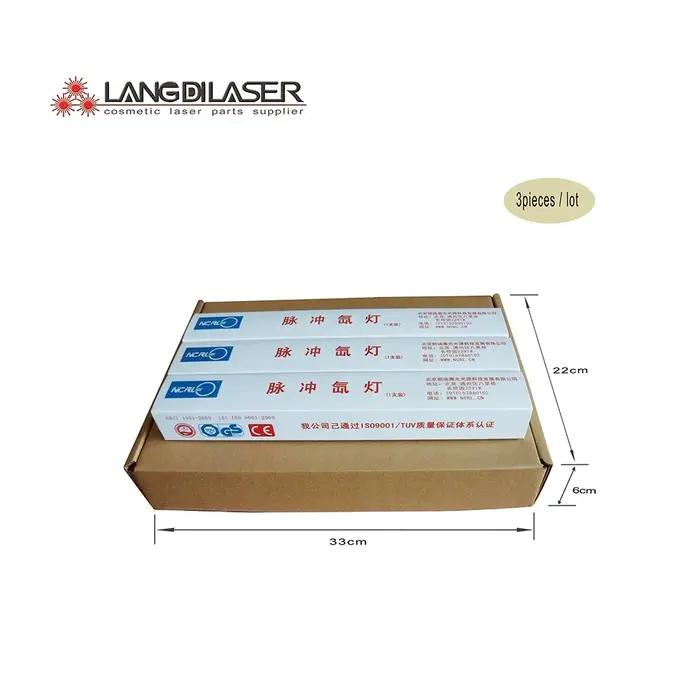 Ampoules laser IPL : 9*65*115F - courbure d'anode, lampe flash IPL pour pièce à main honkonlaser, la