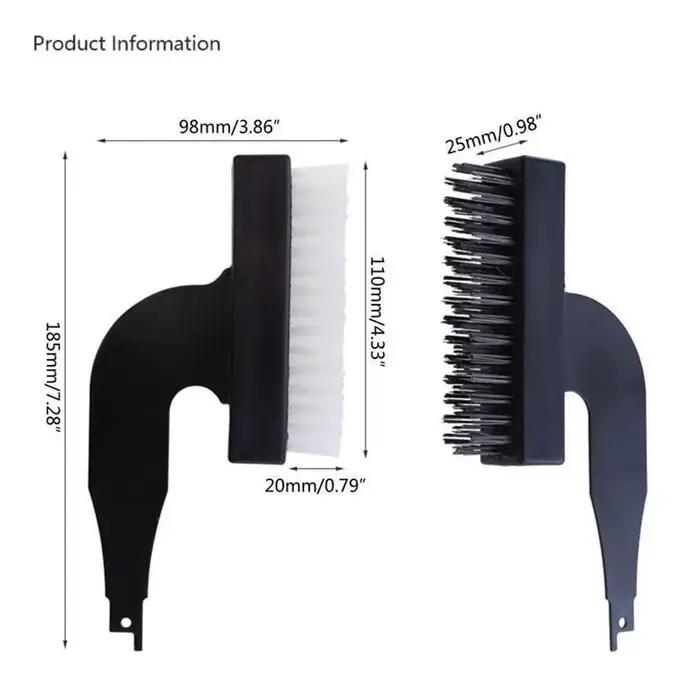 Brosse de nettoyage électrique universelle en fil de nylon pour scie alternative, pour le décapage d